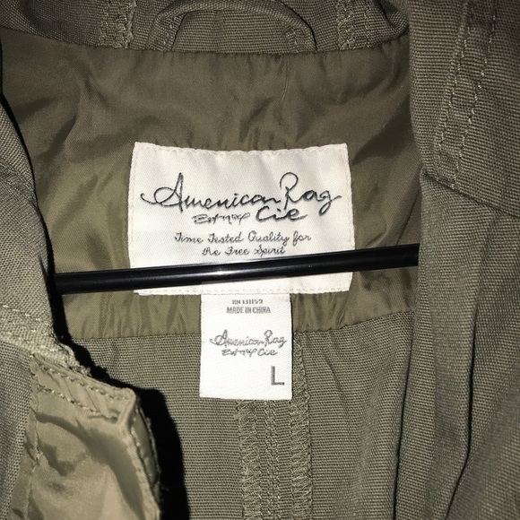 Olive green jacket - Picture 2 of 2